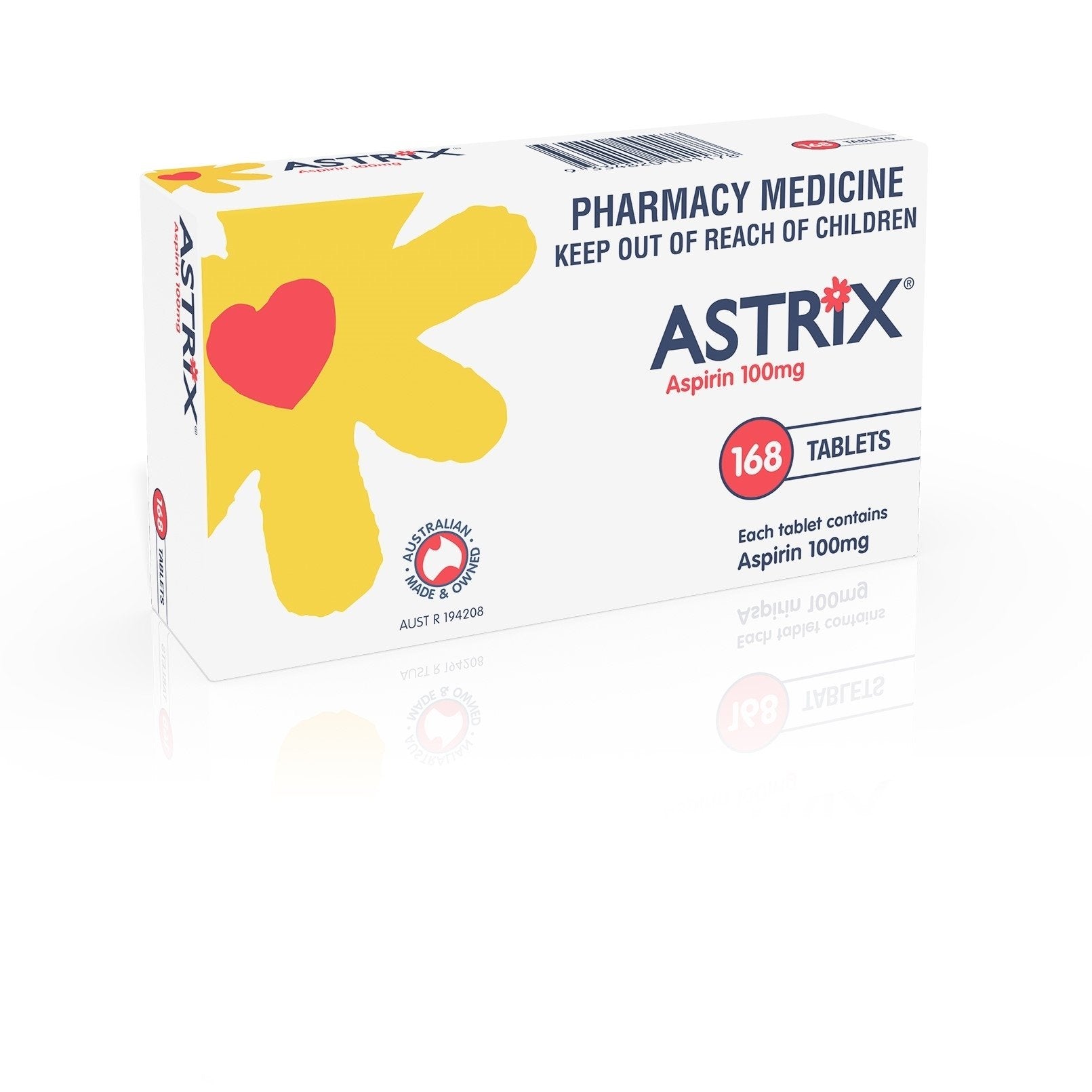 Astrix Tab 100mg Blst 168