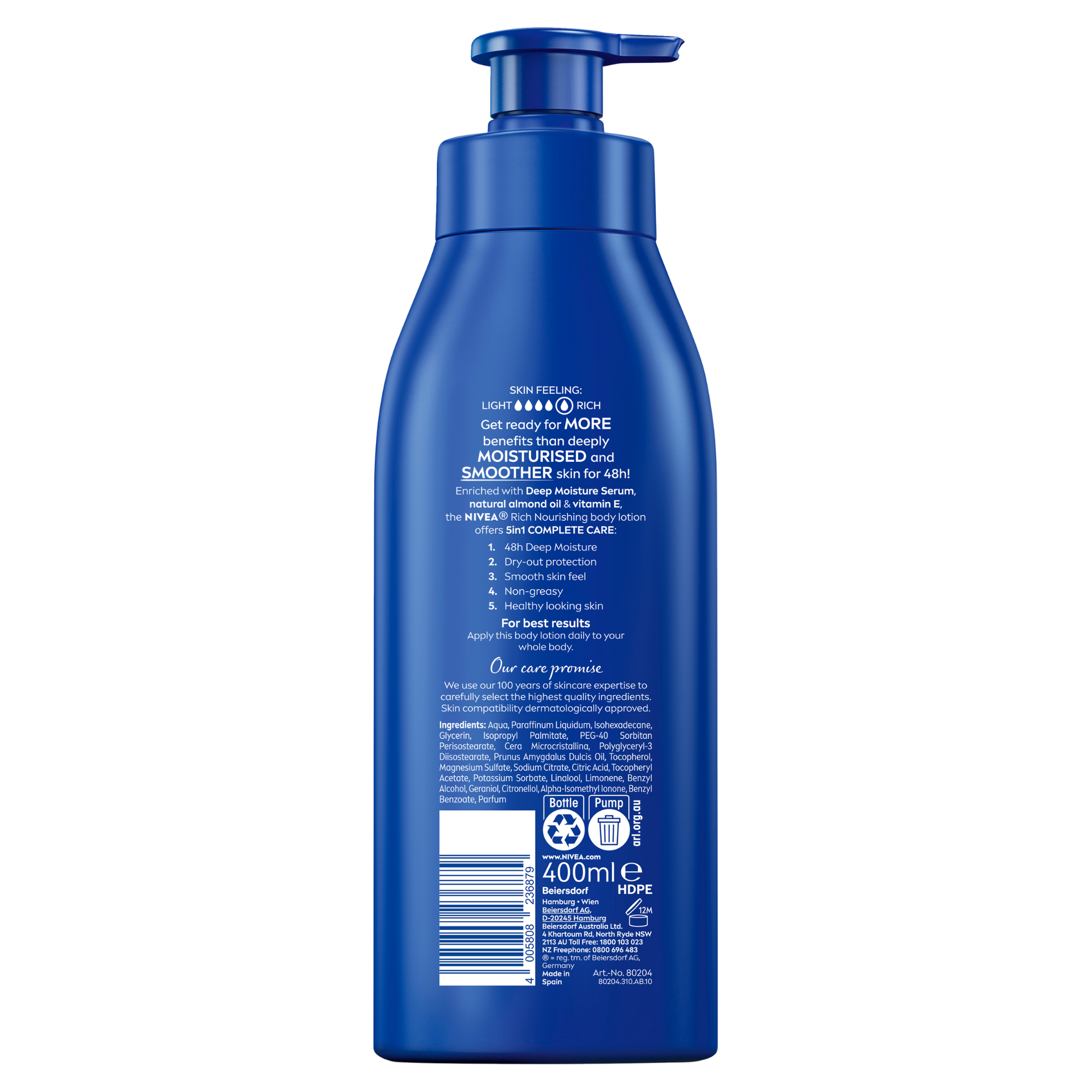 Nivea Body Rich Nourish Moist 400ml