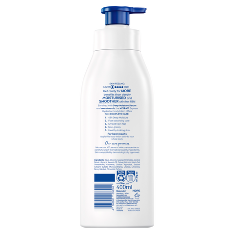 Nivea Body Exps Hyd BLtn 400ml