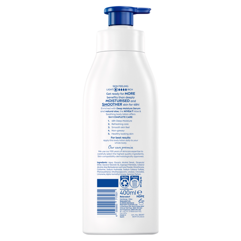 Nivea BLtn Aloe & Hyd 400ml