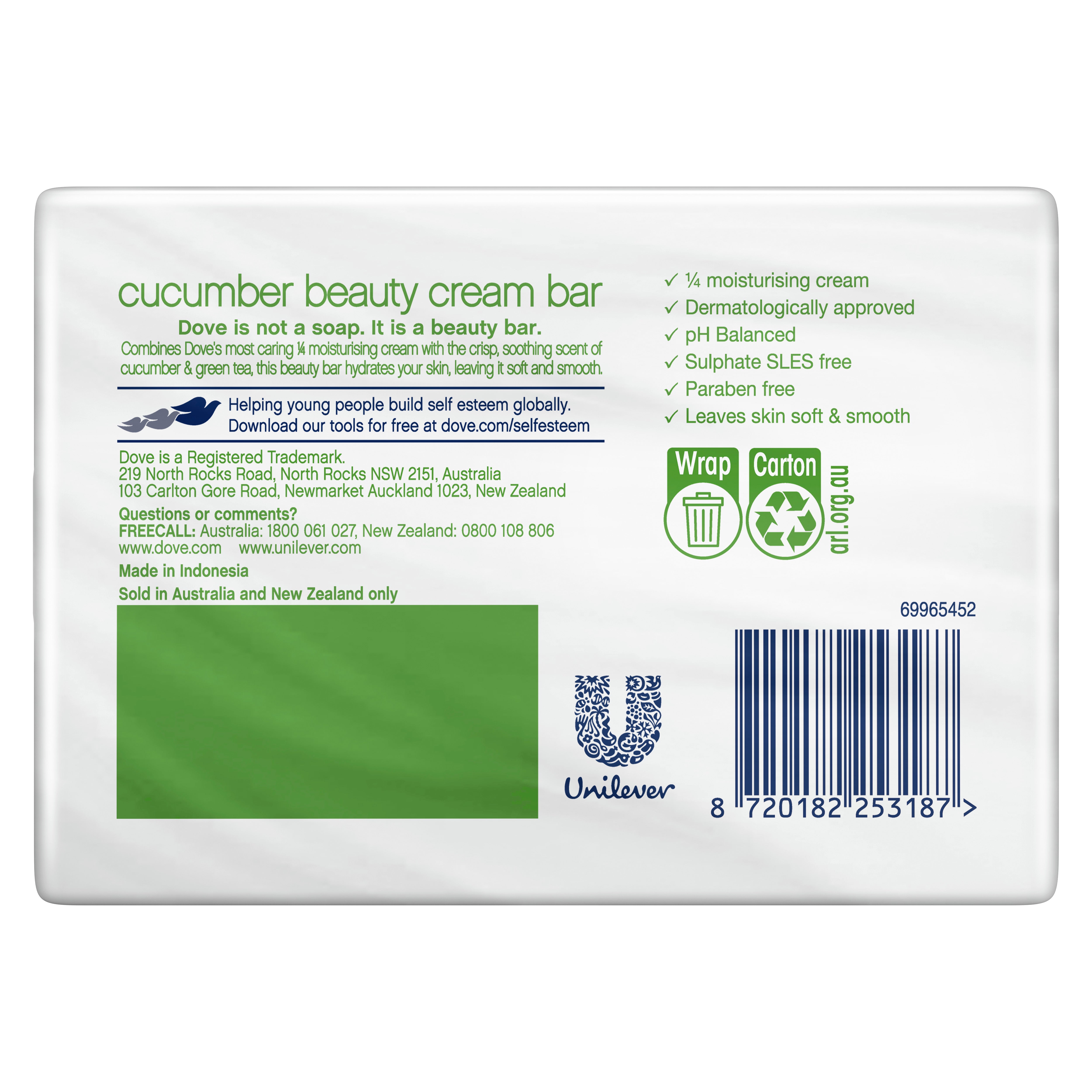 Dove Bar Ccmbr 90g 4