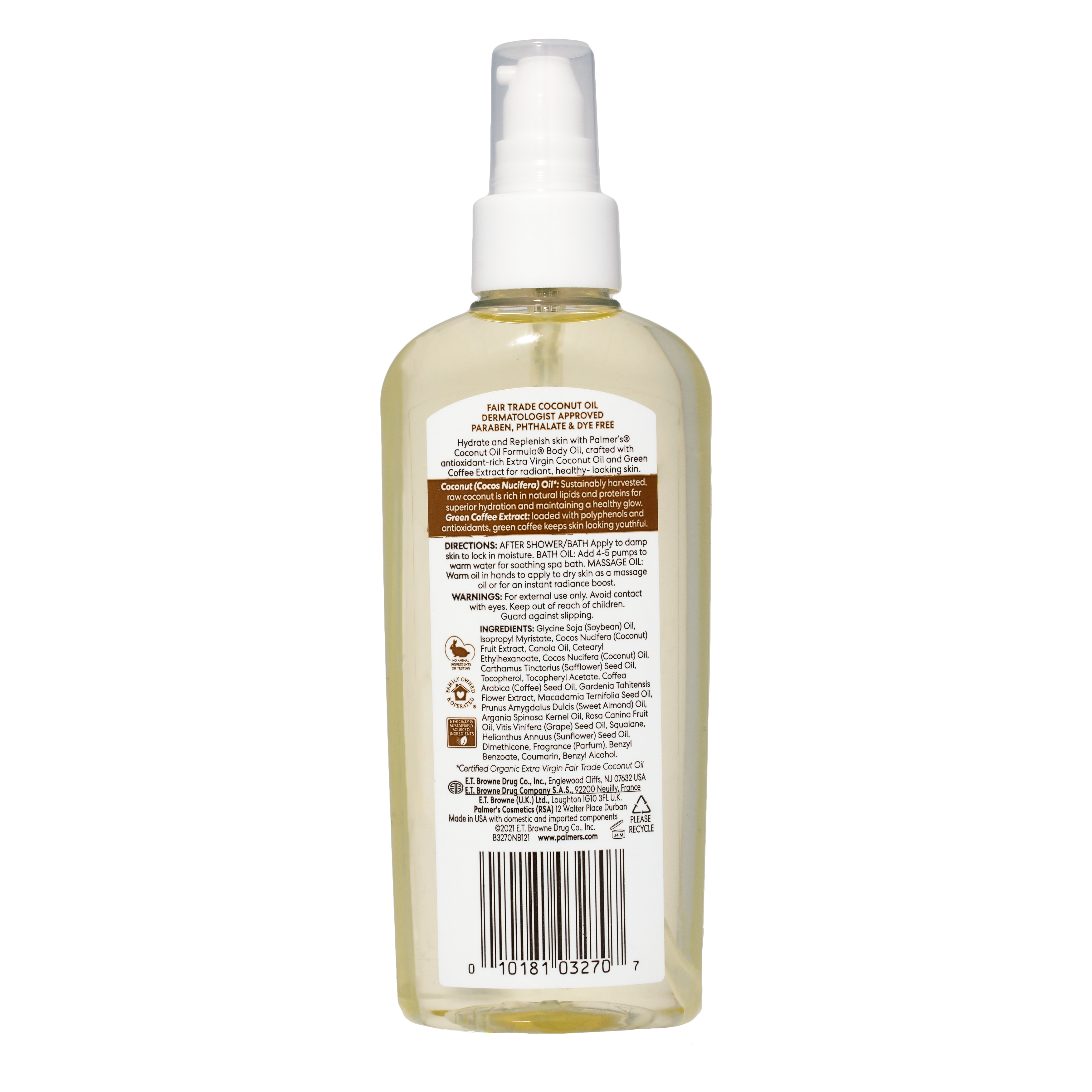 Palmers CConut Frmla Body Oil 150ml