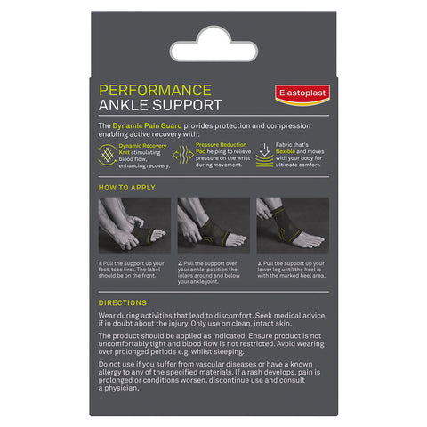 E/Plast Adv Brace Ankle Med