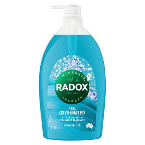 Radox Shower Gel Feel Oxygenated 1 L