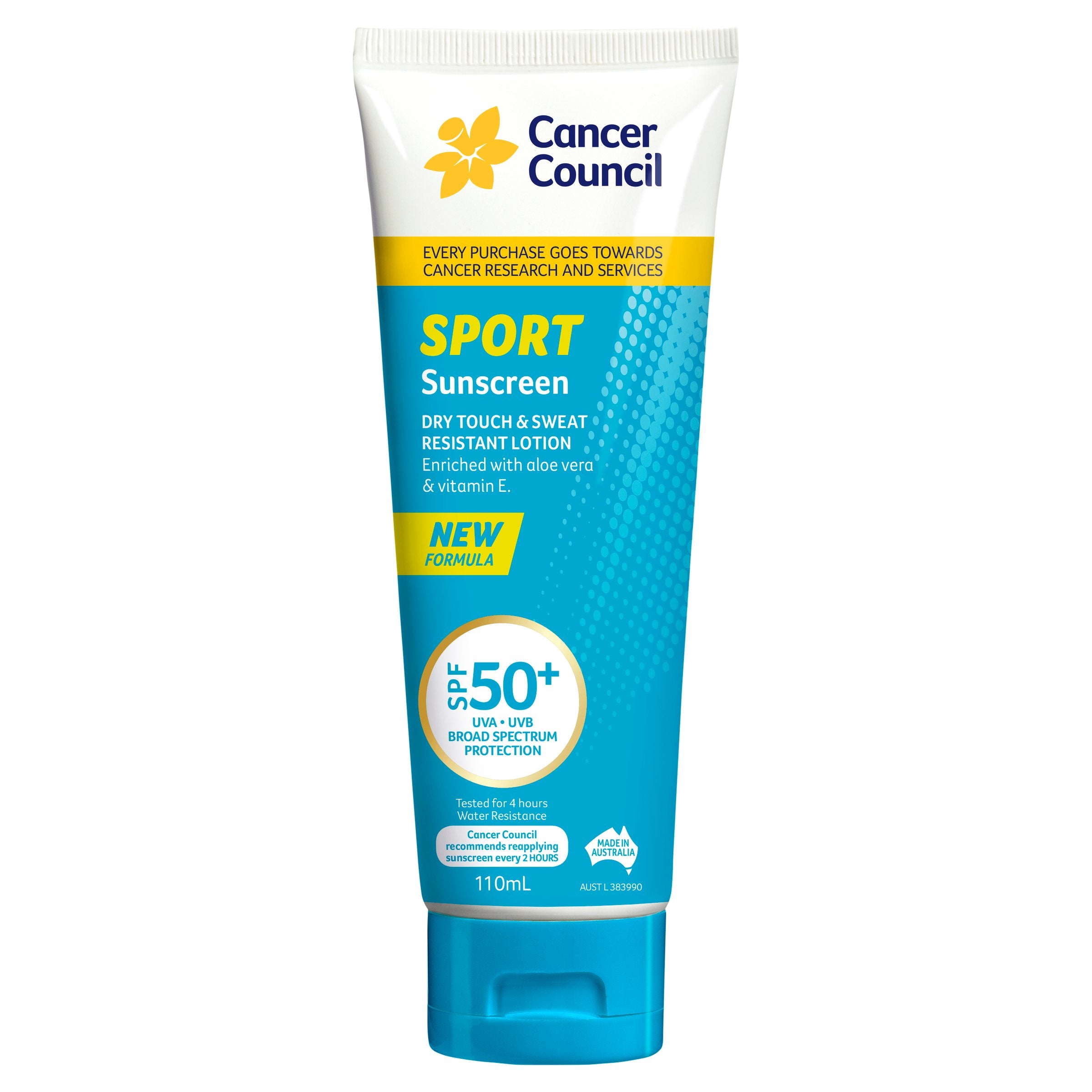 Cancer/C Sprt D/Touch SPF50+ 110ml