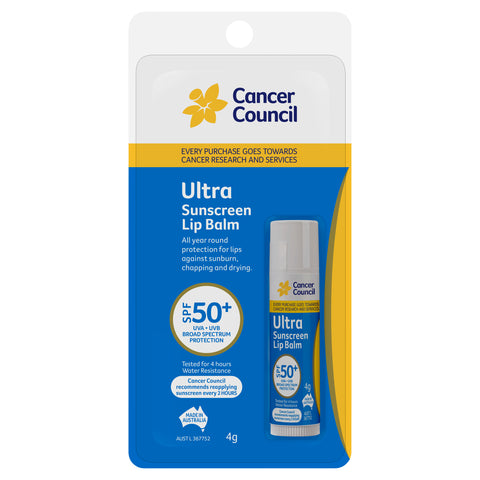 Cancer Council Ultra Lip Balm SPF50+ 4g