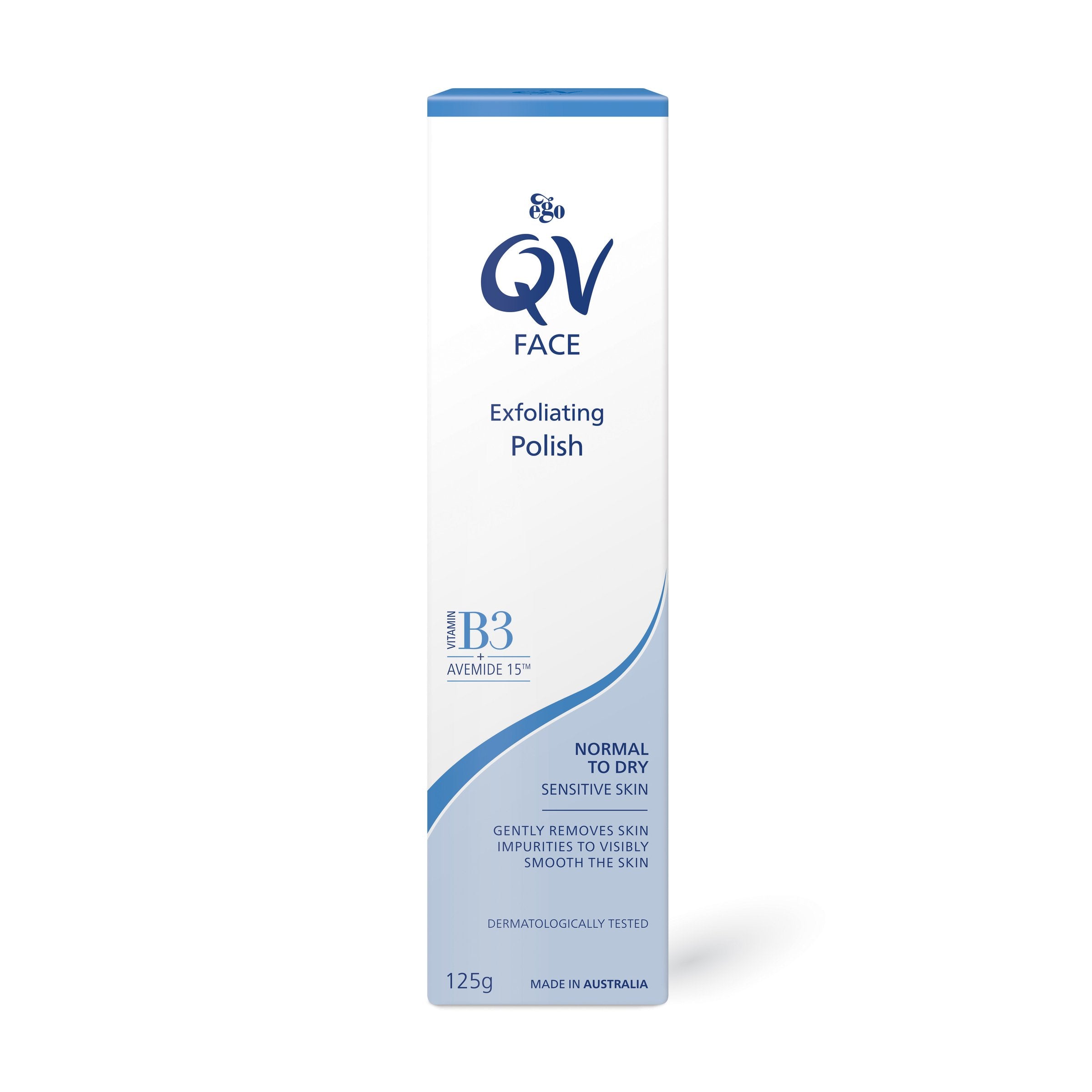 Ego QV Face Exfol Polish 125g