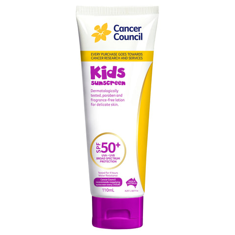 Cancer Council Kids Sunscreen SPF50+ 110ml