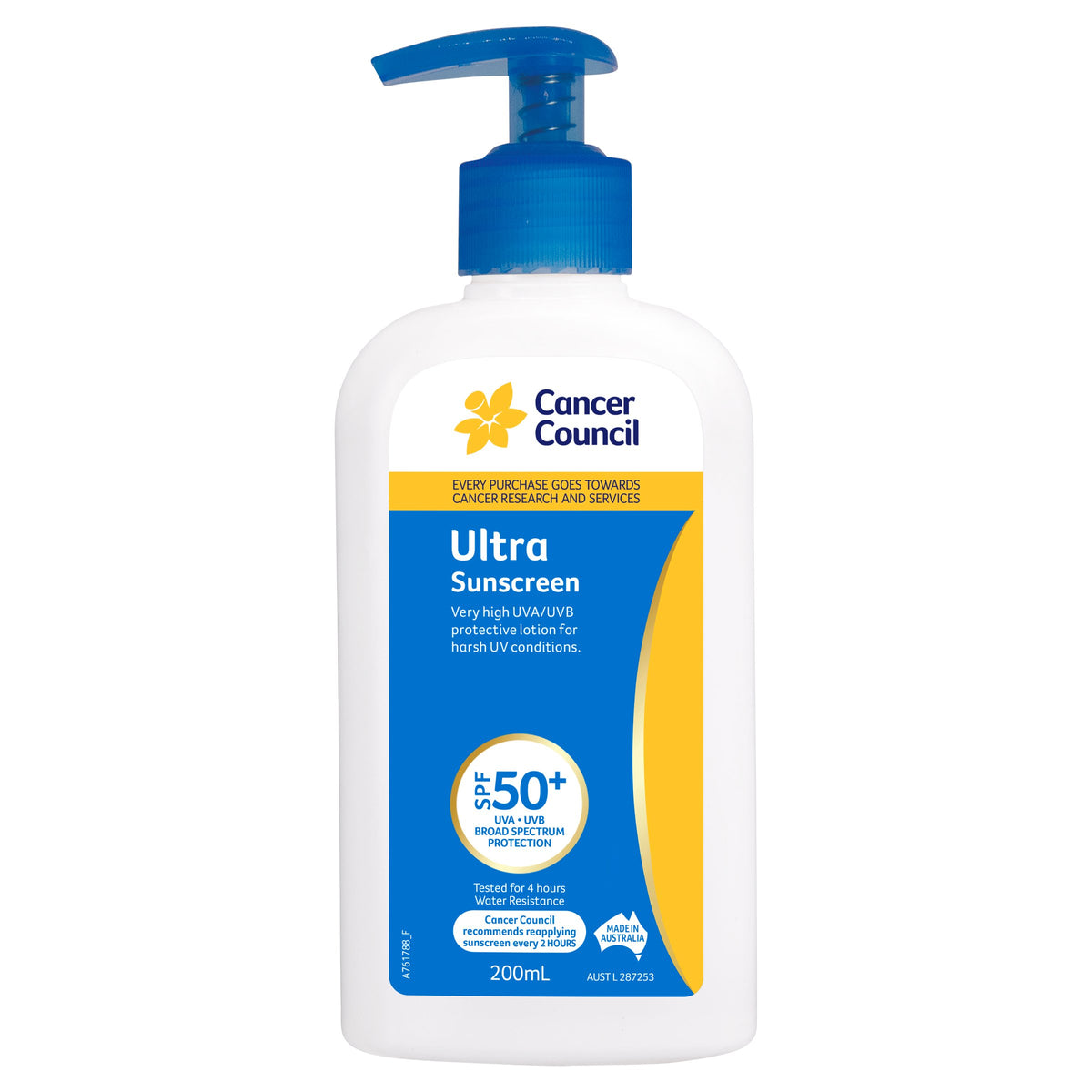 Cancer/C Ultra Pmp SPF50+ 200ml