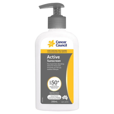 Cancer/C Actv Pmp SPF50+ 200ml