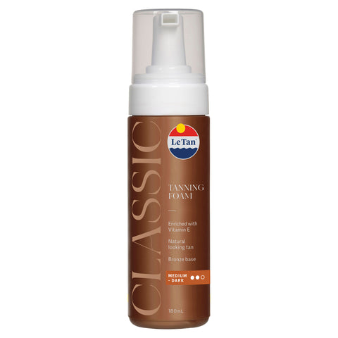 Le Tan Class Stan Foam Med/Dk 180ml