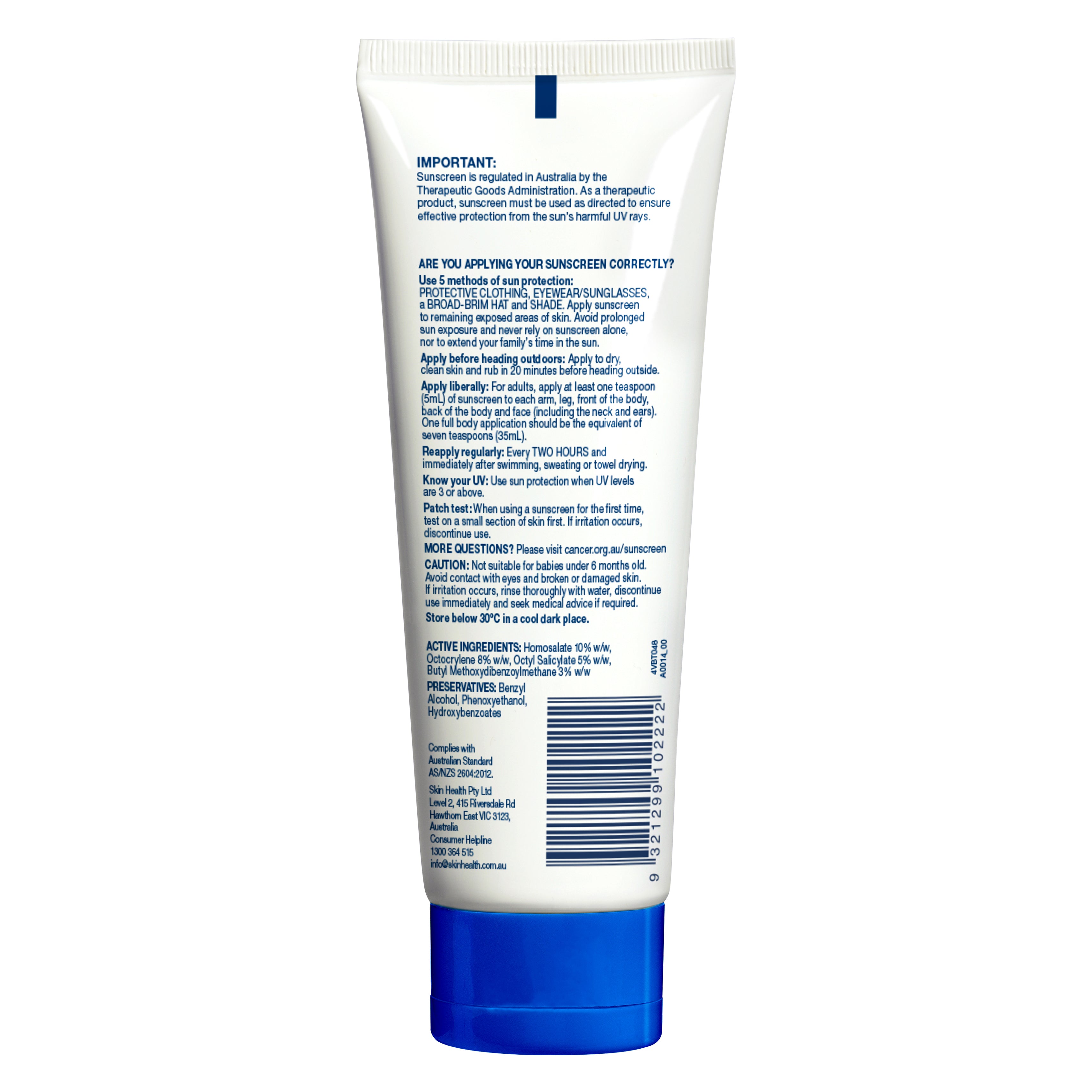 Cancer/C Sunscn Ultra SPF50+ 110ml