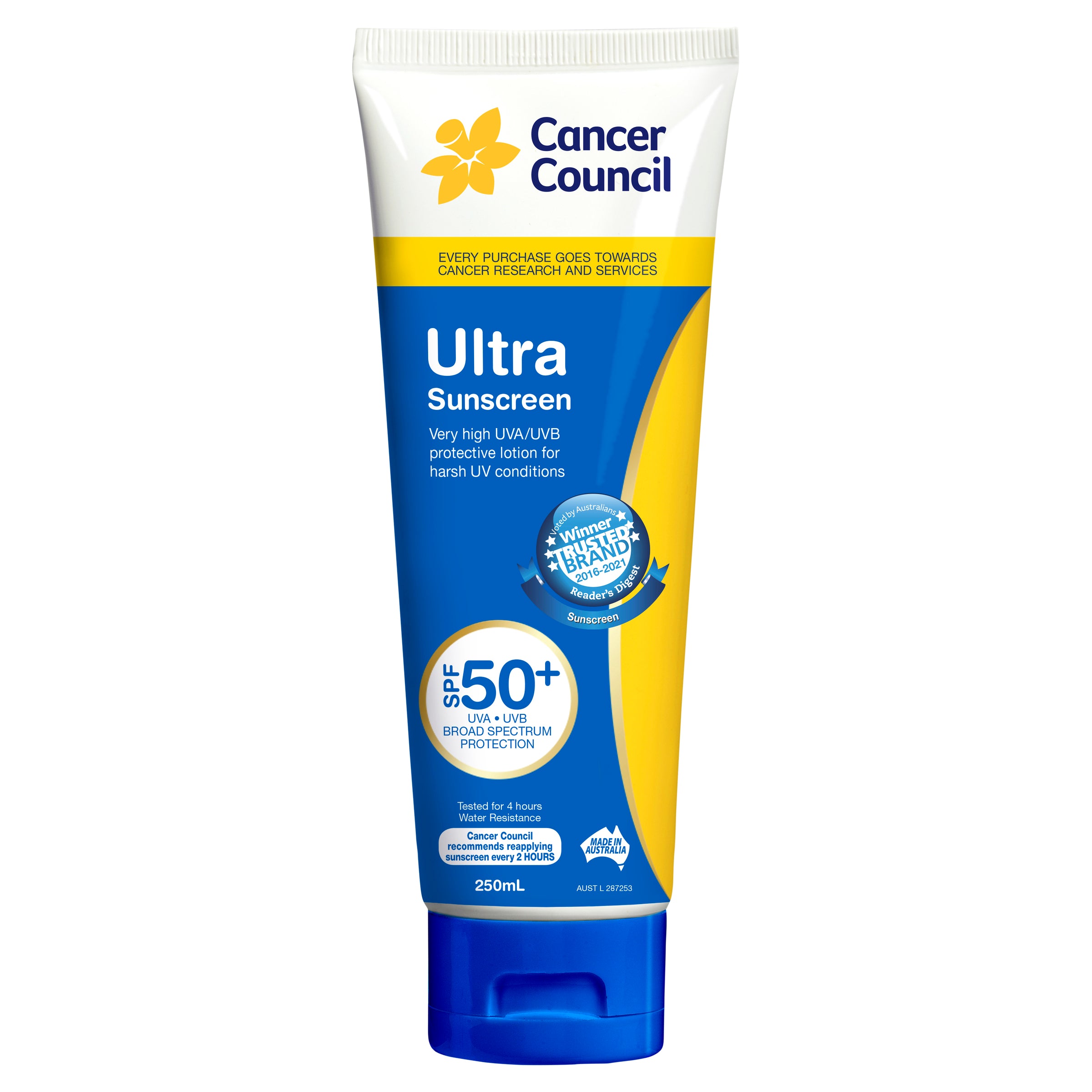 Cancer/C Ultra Tube SPF50+ 250ml