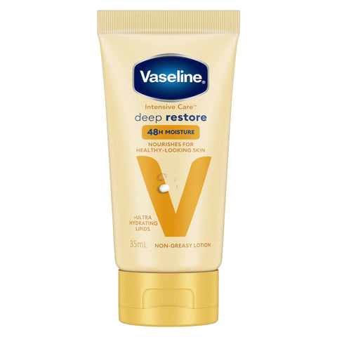 Vaseline Intensive Care Deep Restore Body Lotion for nourished, healthy-looking skin 35mL