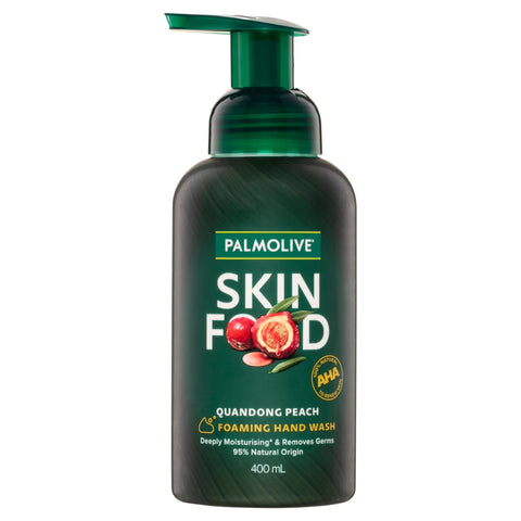 Palmolive Skin Food Foaming Hand Wash Soap, 400mL, Quandong Peach