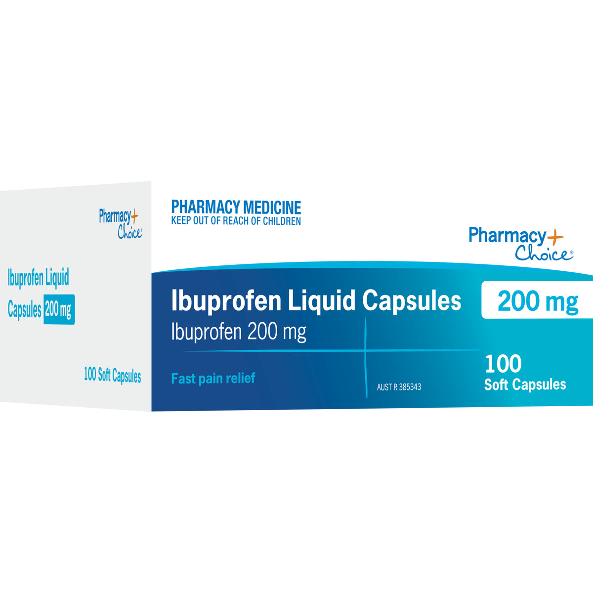 PC Ibuprofen 200mg Liq Cap 100