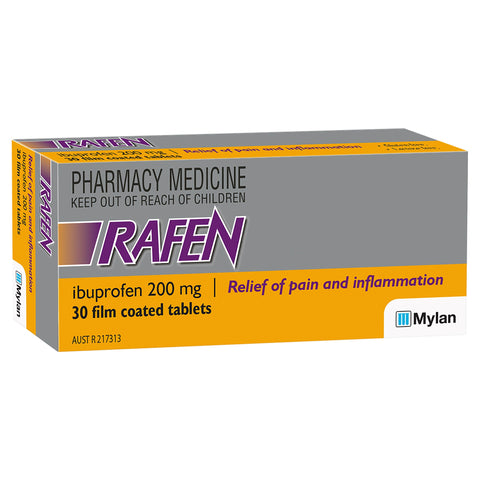 Pivot Rafen RAFEN 200MG 30 TAB – OzChemist Australia