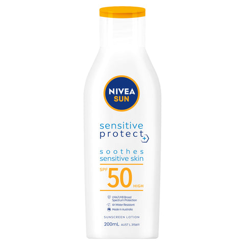 NIVEA Sensitive Protect SPF50 Sunscreen Lotion 200ml