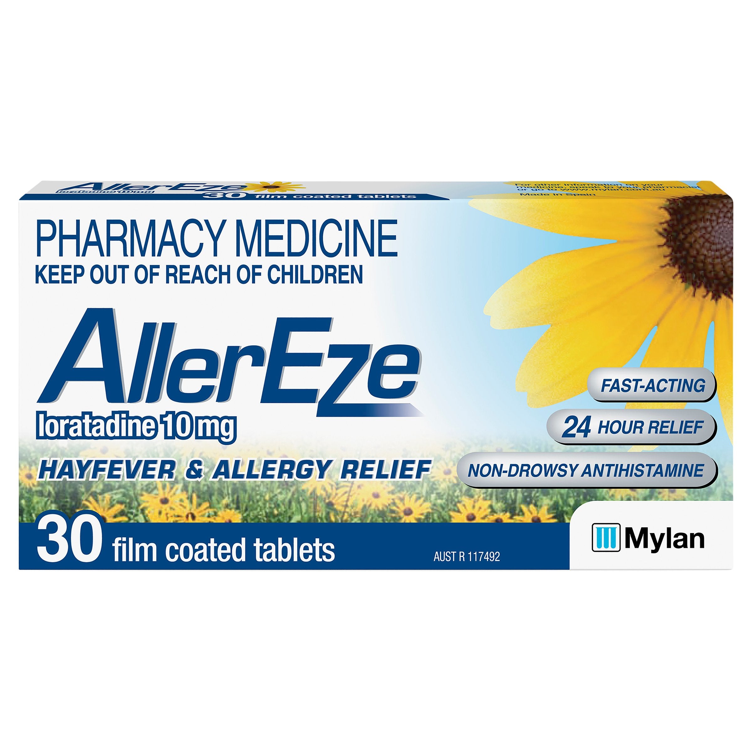 Allereze Tab 10mg Blst 30