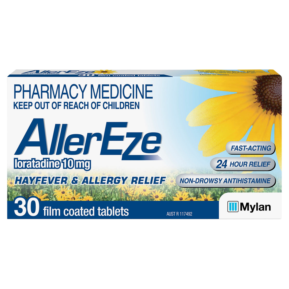 Allereze Tab 10mg Blst 30