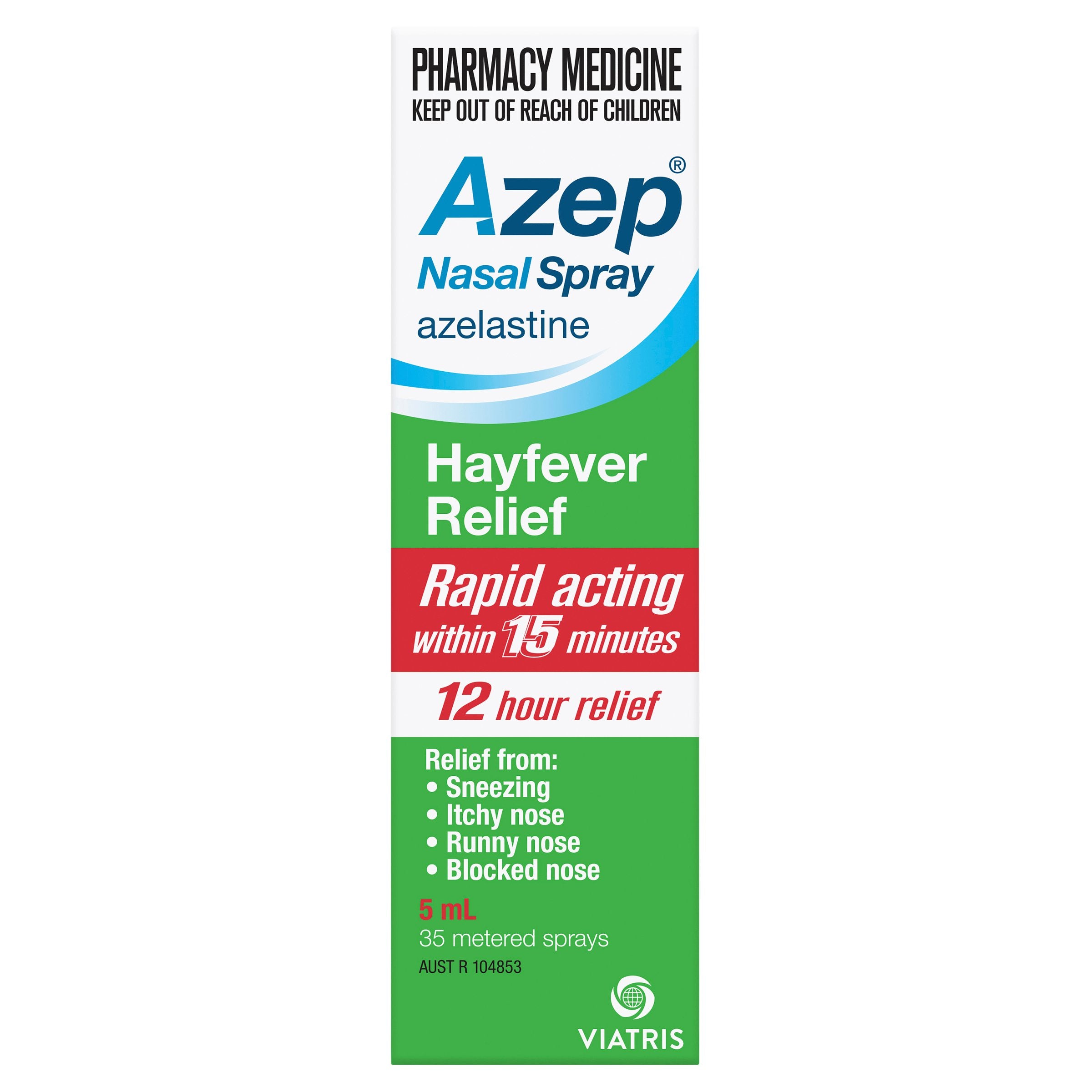 Azep H/Fvr NSpry Rlf 5ml