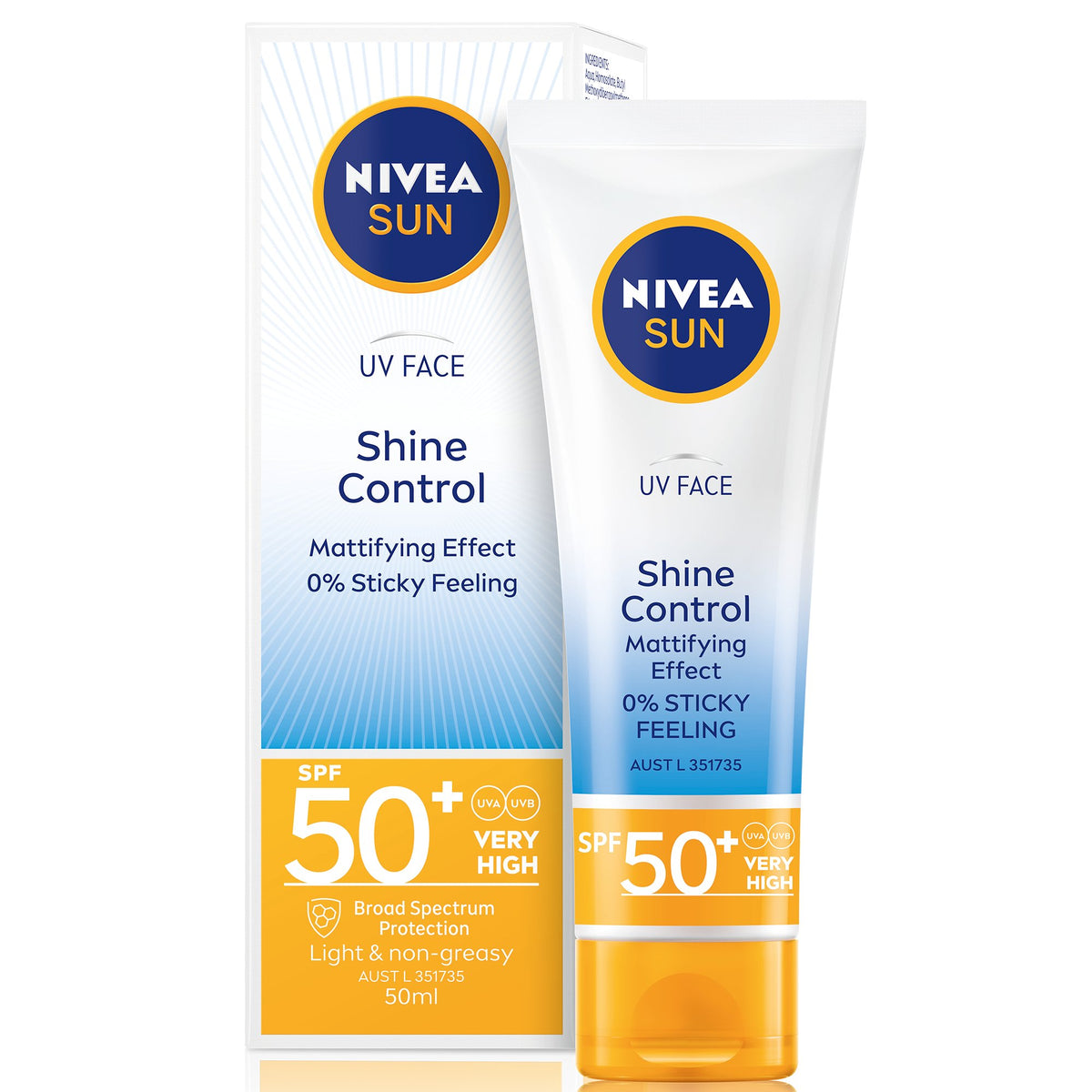 NIVEA UV Face Shine Control SPF50+