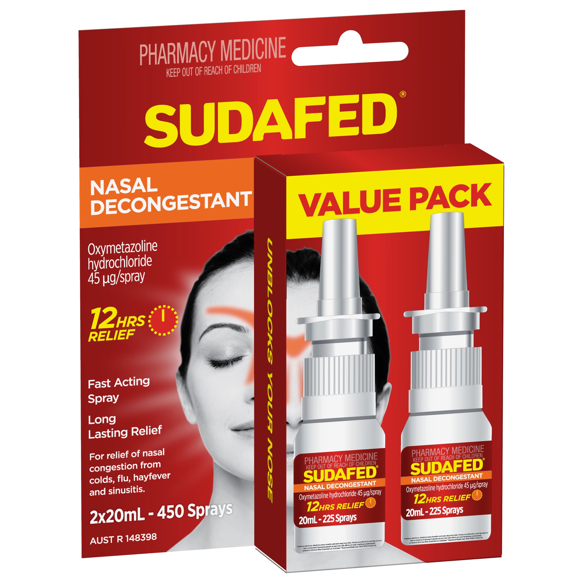 Sudafed NSpry 20ml TwnPk