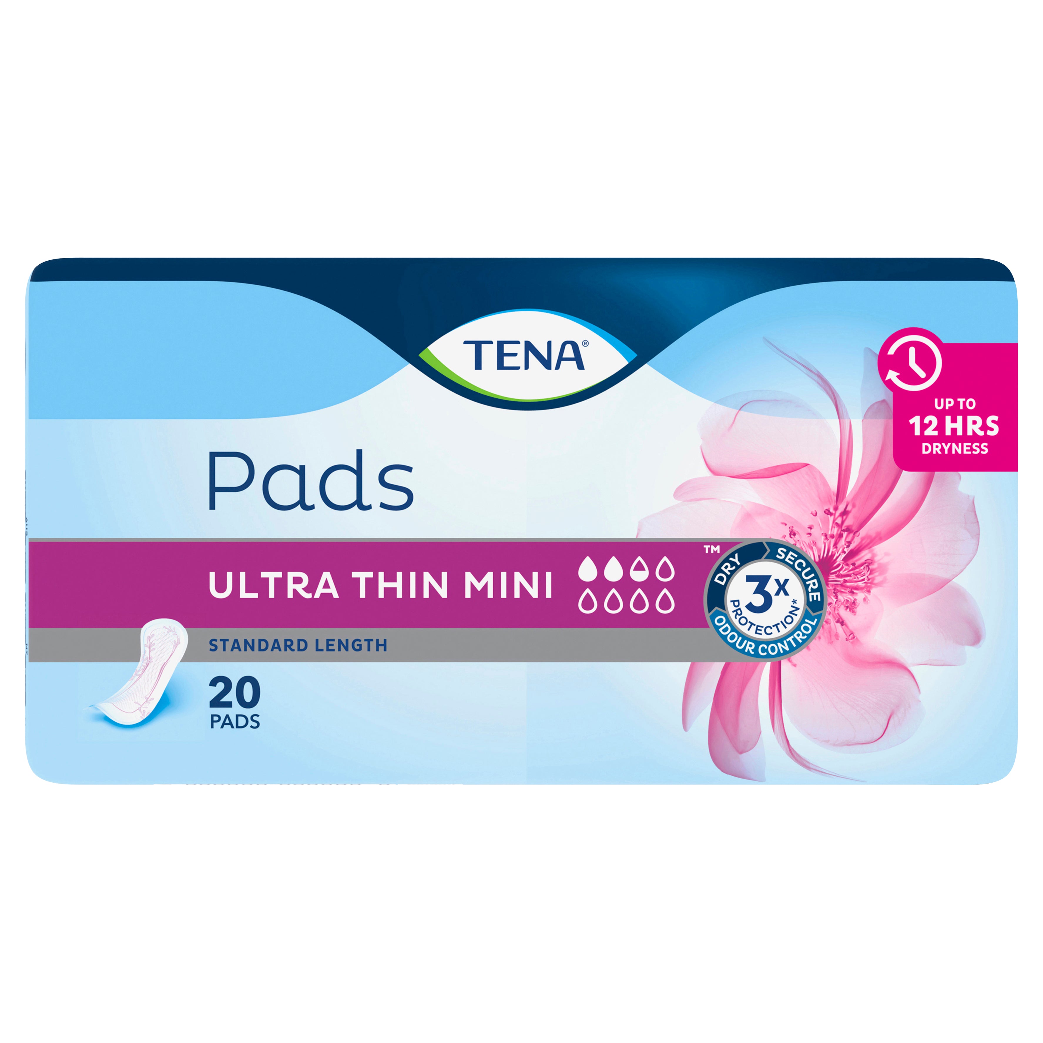 Tena Pad U/Thn Mini SRP AUS 20 x6