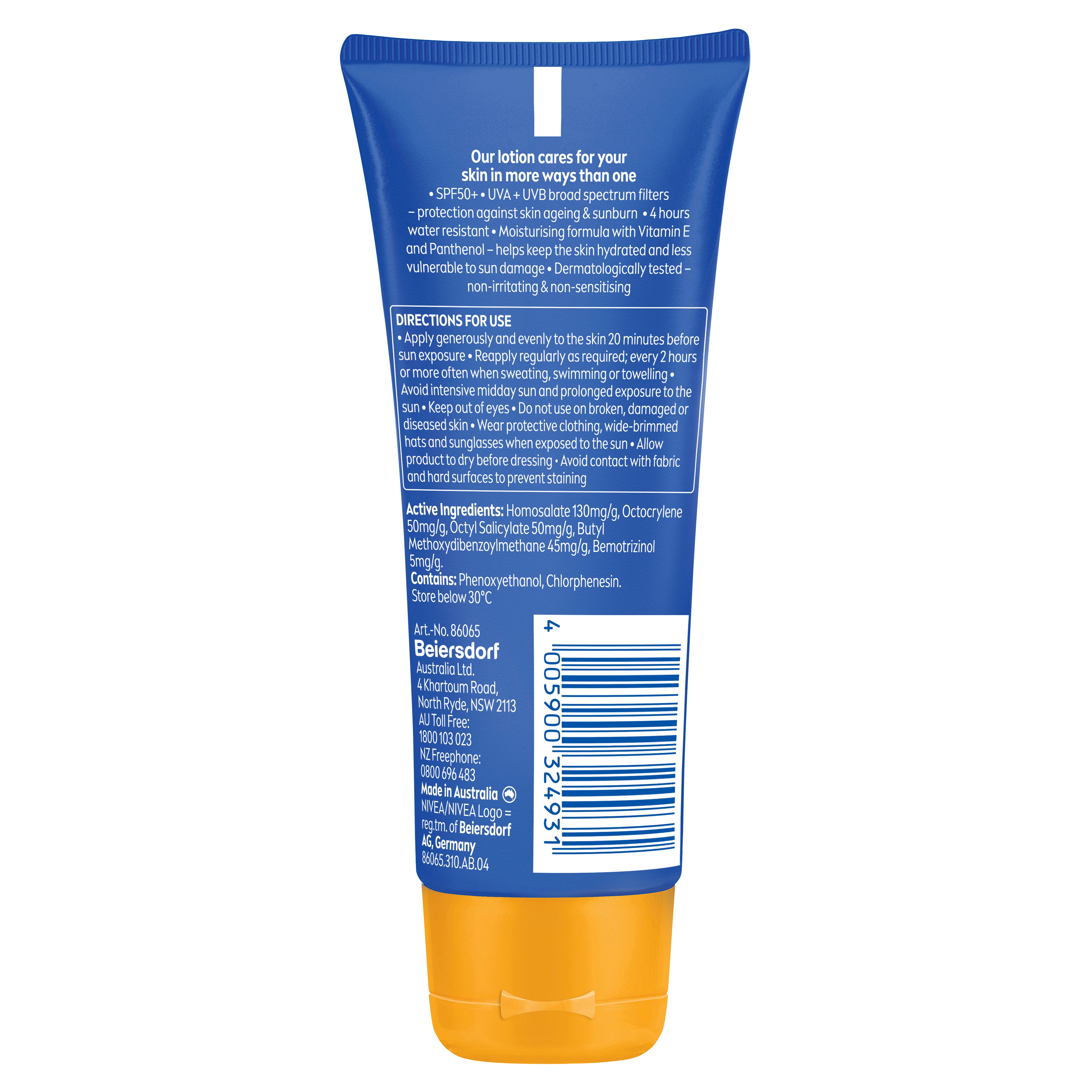 Nivea Sun Prt&Moist LtnSPF50+ 100ml