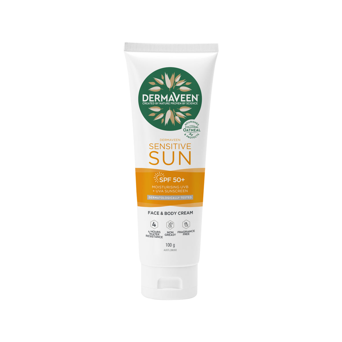 DVeen DN Sun Sens Moist SPF50+ 100g