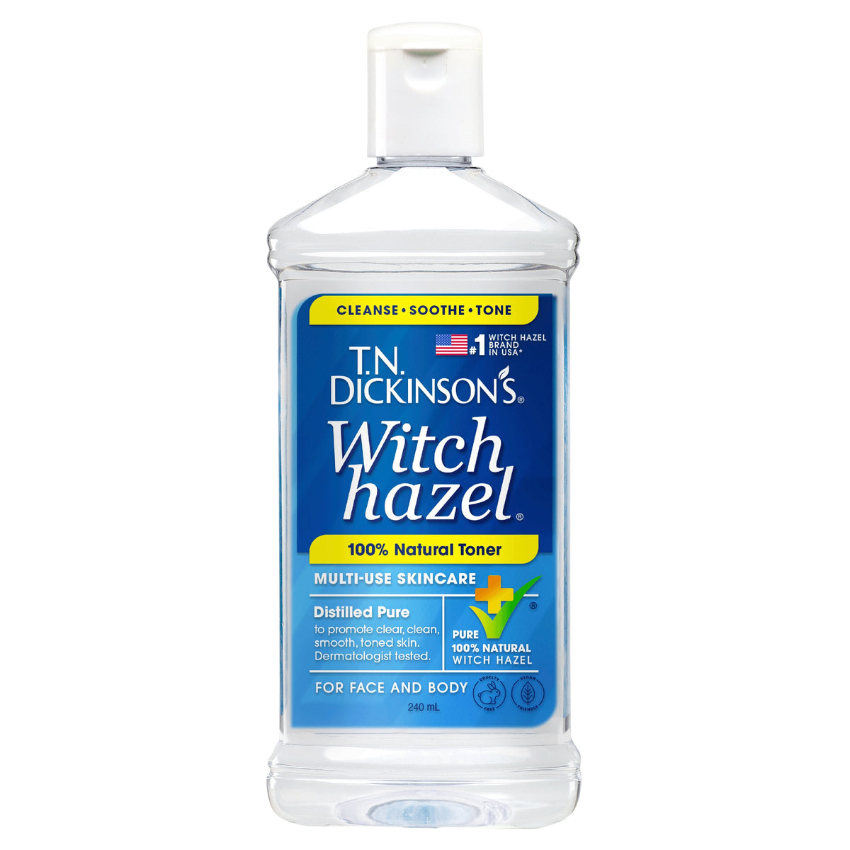 Witch Hazel 240 Tn Dickinsons 240ml