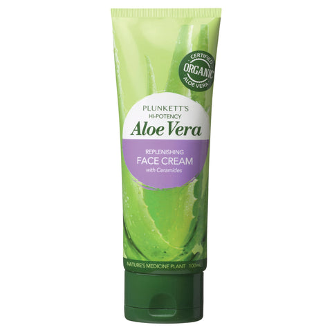 Plunkett's Hi-Potency Aloe Vera Face Cream 100mL