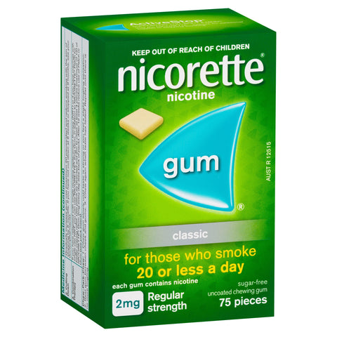 Nicorette Gum Class 2mg 75