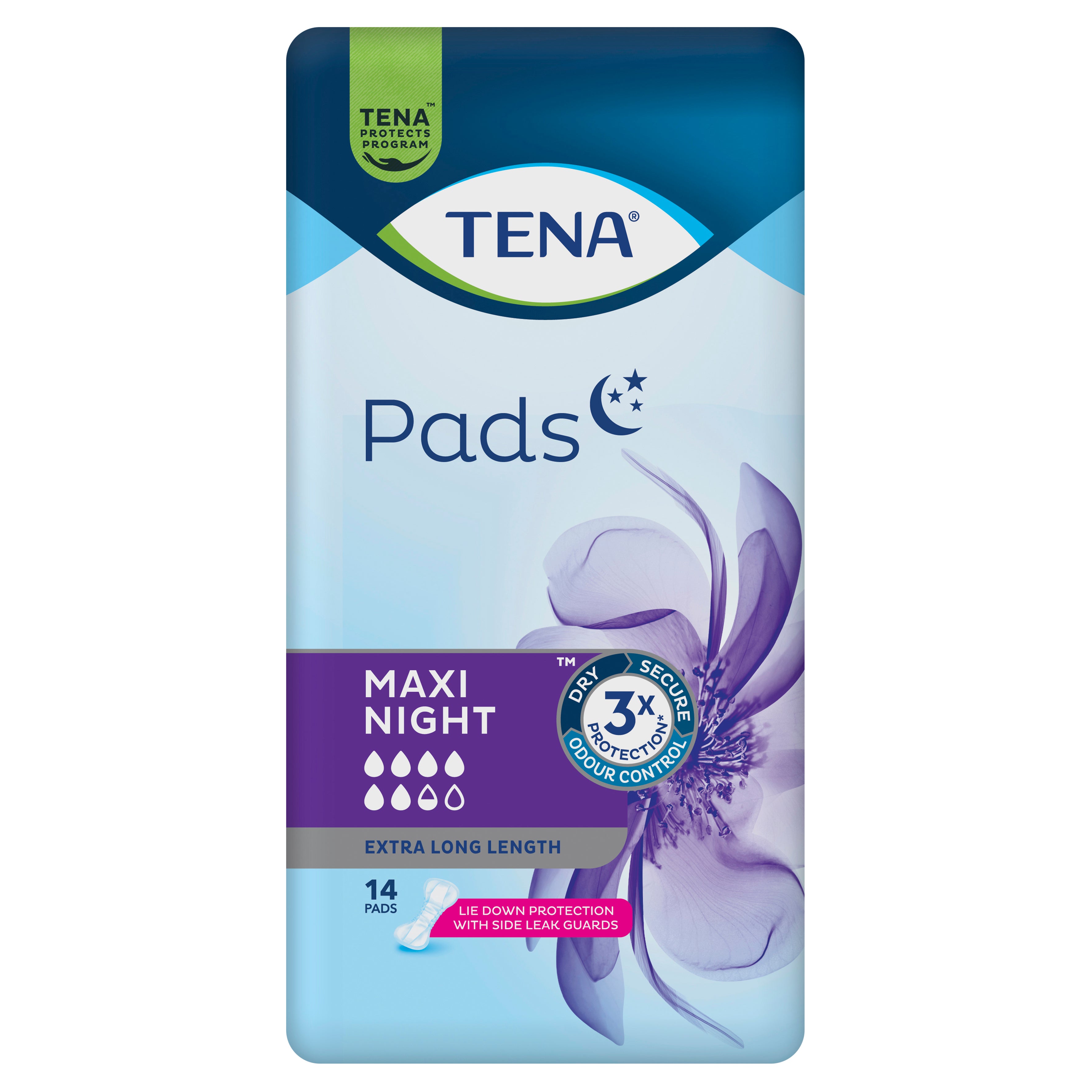 Tena Pad Maxi Nght 14 x3