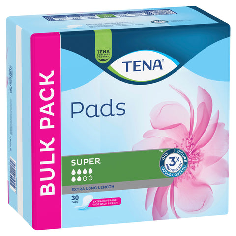 TENA Pads Super 30 Pack