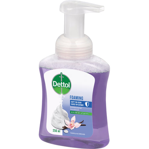 Dettol Foaming Antibacterial Handwash Pump Vanilla & Orchid 250ml