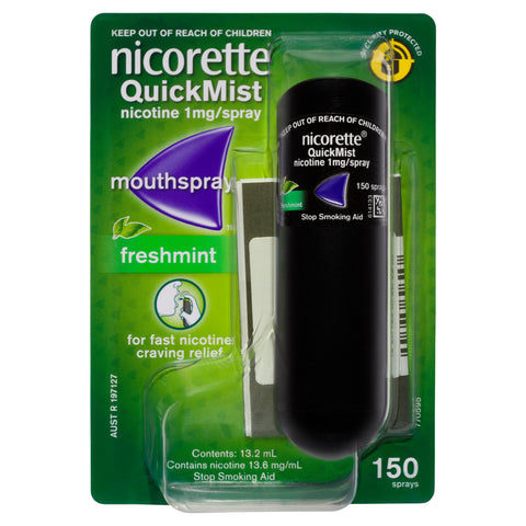 Nicorette Quick MistSpry 150 13.2ml