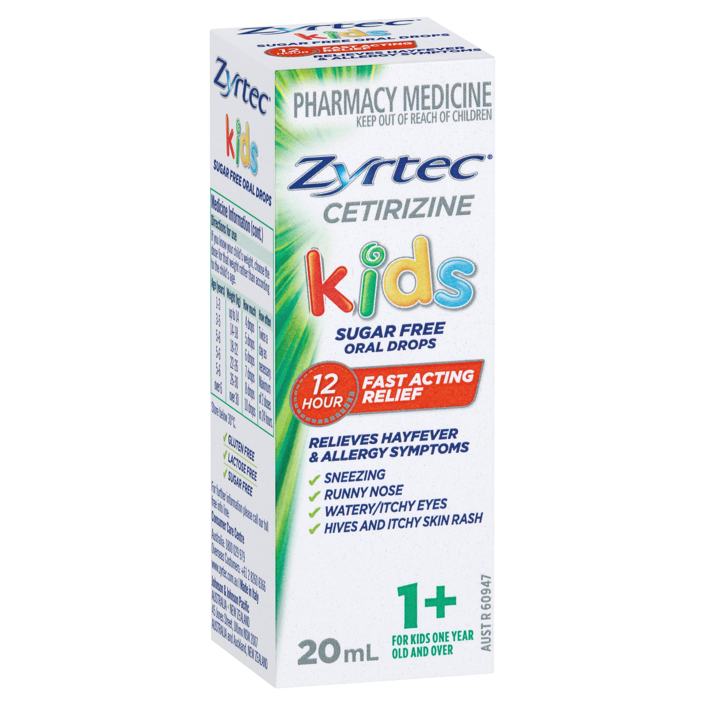 Zyrtec Oral Kids 20ml