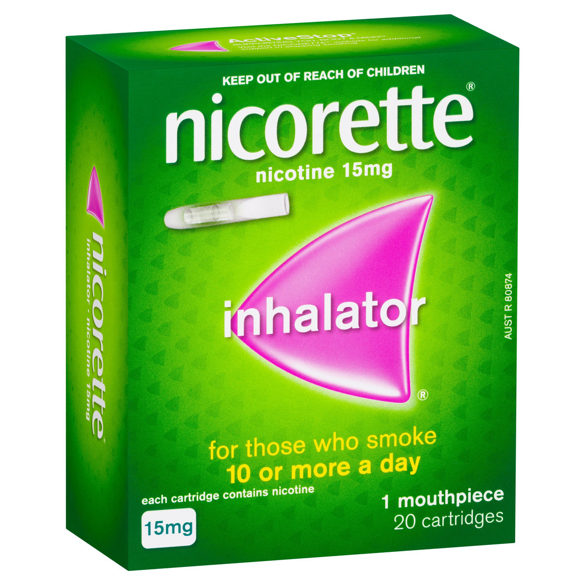 Nicorette Inhl 15mg 20