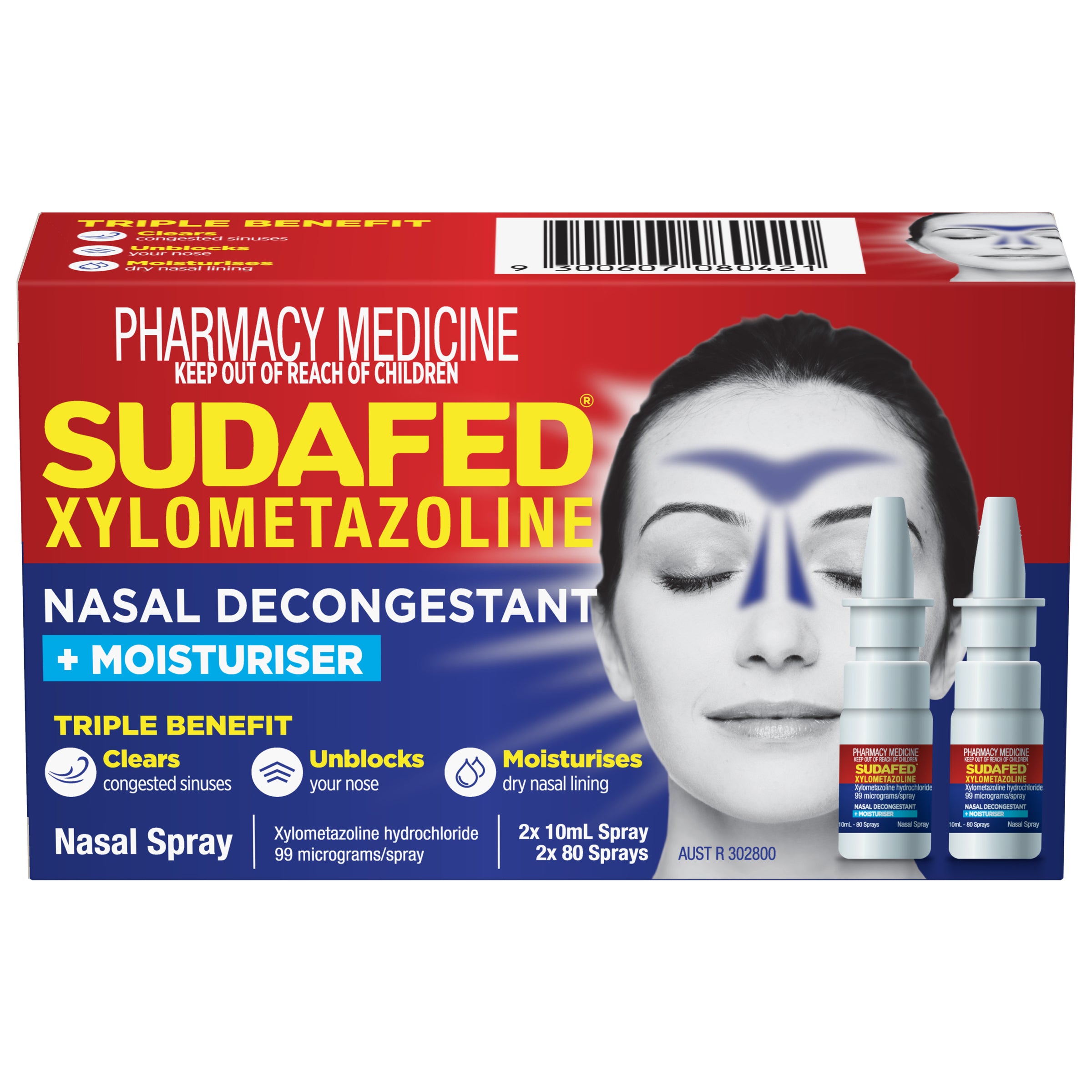 Sudafed Xylo NSpry Pmp 10mL TwnPk