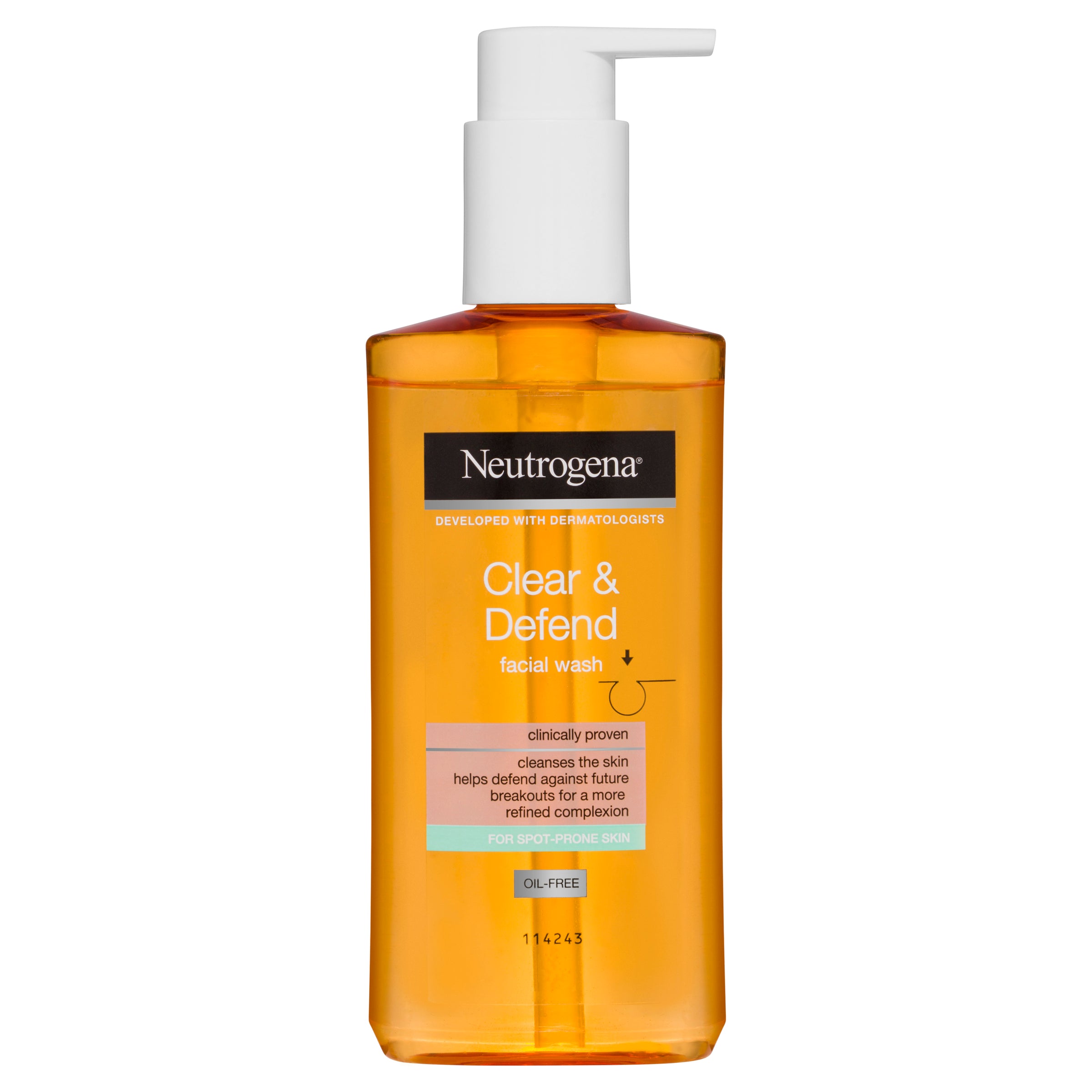 Neutrogena VisClr Fcl ClnsGel 200ml