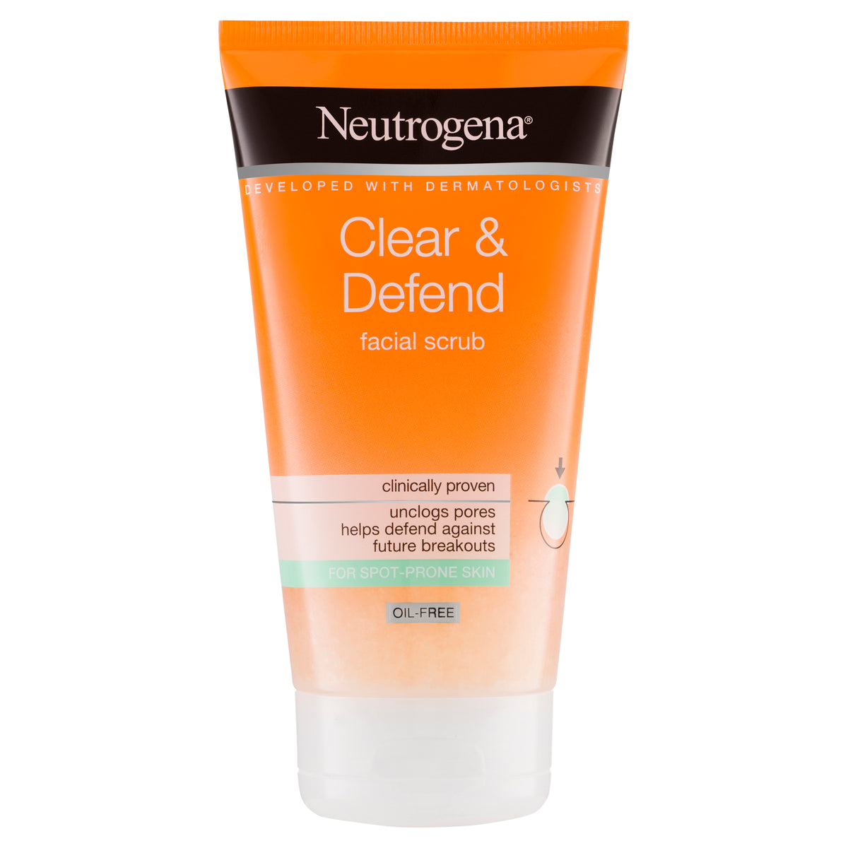 Neutrogena VisClr Dly Scrub 150ml