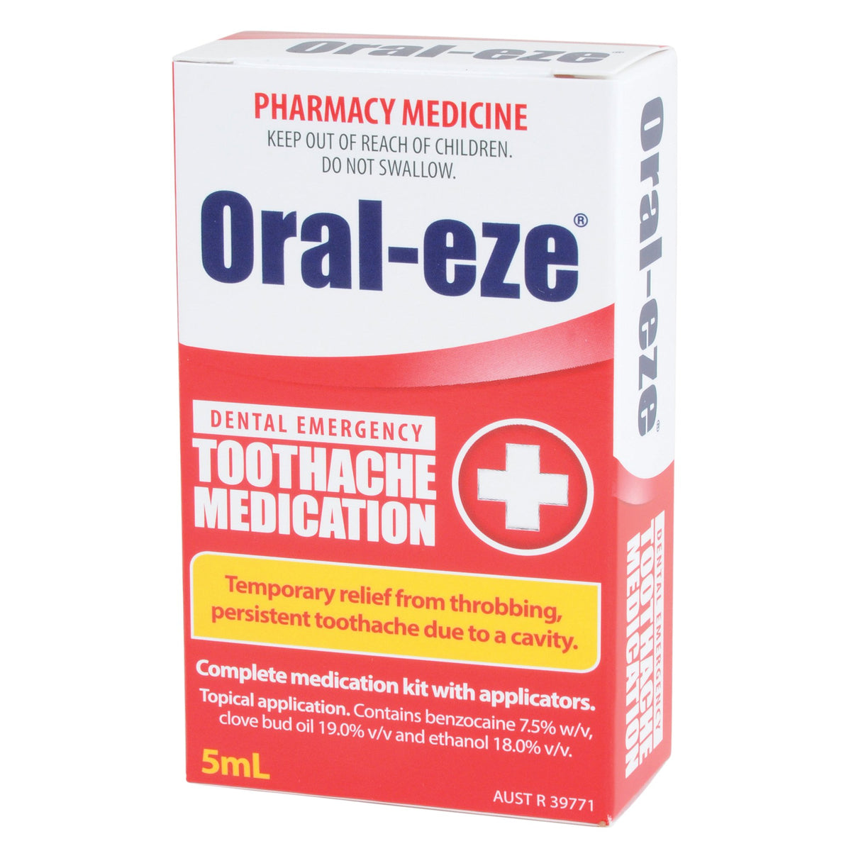 Oral Eze Dental Emerg T/Ache 5ml