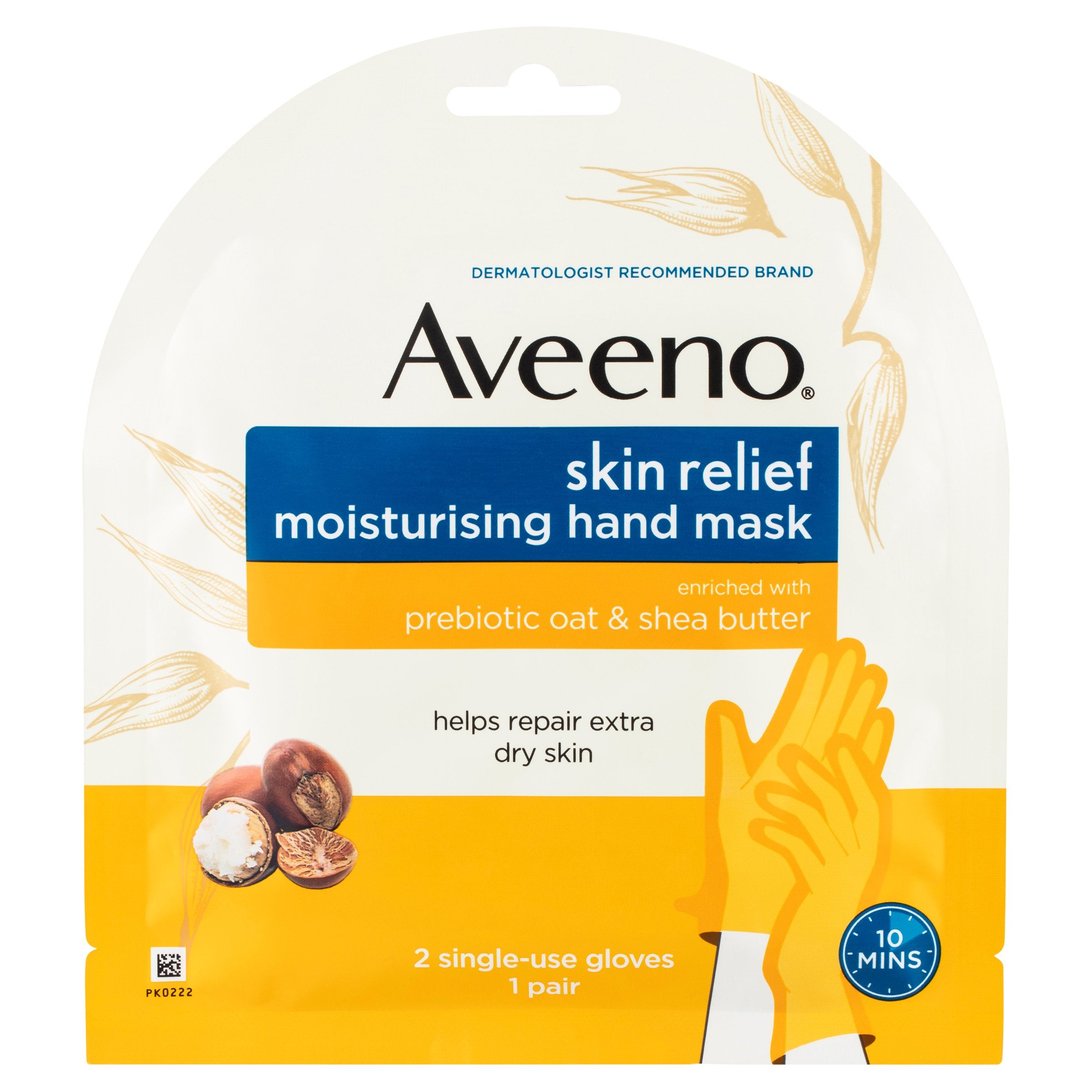 Aveeno Skn Rlf Hnd Mask x6