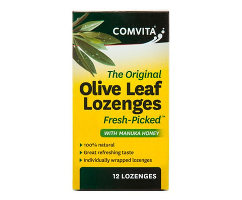 Comvita Olive Leaf Lozenges 12 Lozenges