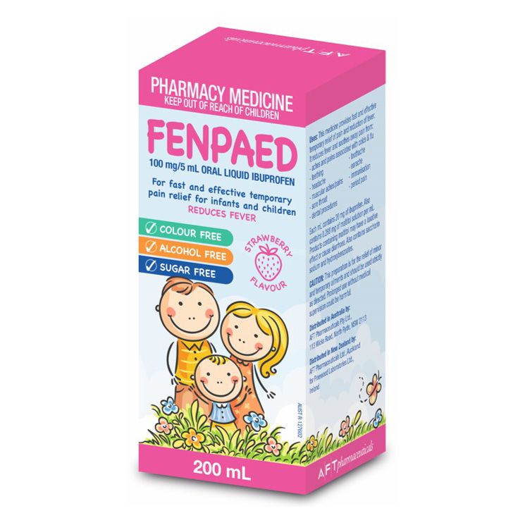 FENPAED IBUPROFEN LIQUID 100ML