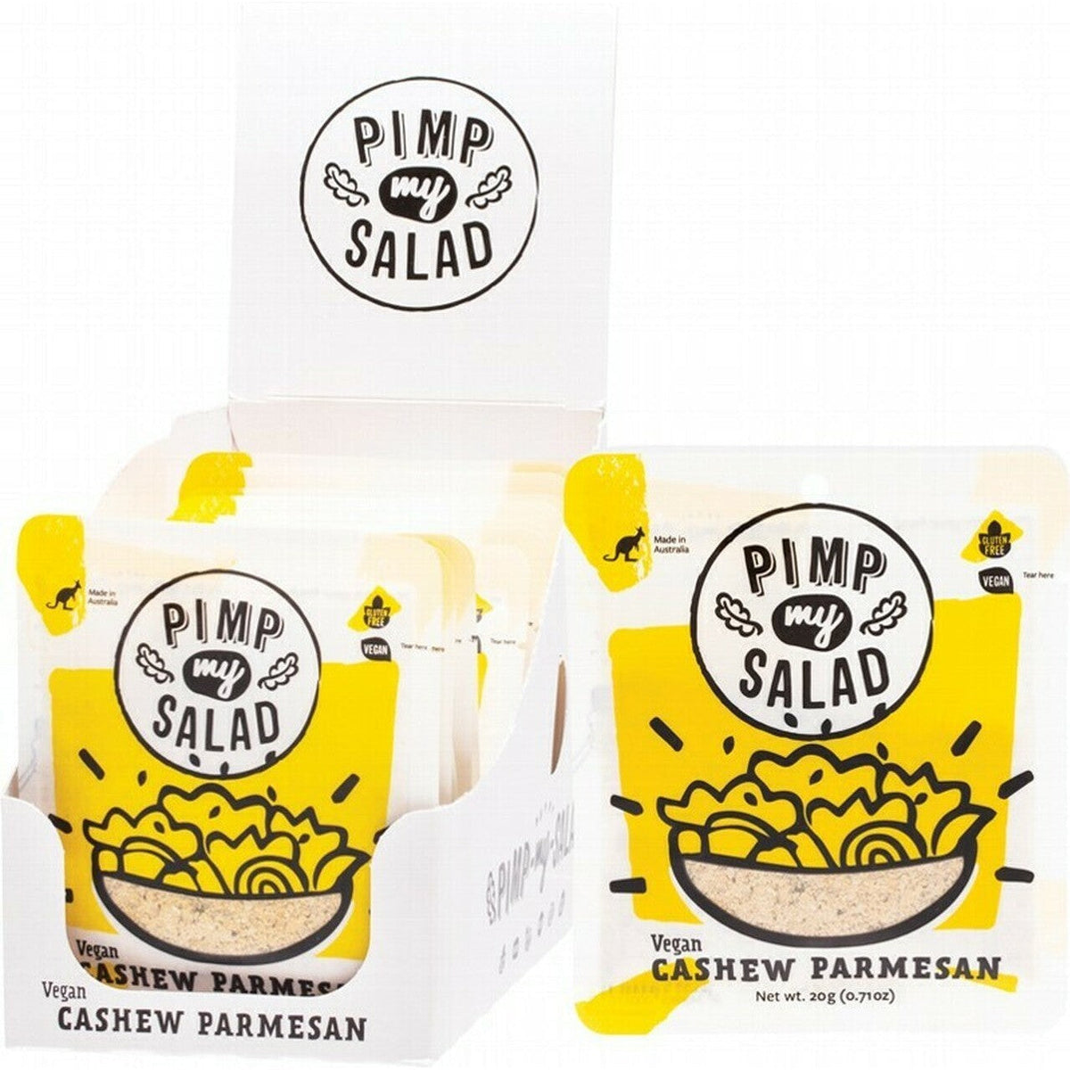 EXTRAORDINARY FOODS Pimp My Salad Cashew Parmesan 12x20g