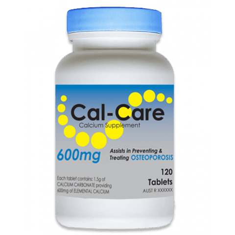 Cal-Care 600mg 120 Tablets