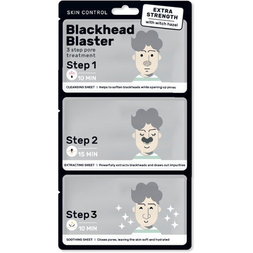 Skin Control Blackhead Blaster 3 Step Extra Strength Pack 12 UNITS