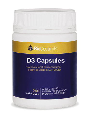 BioCeuticals D3 Capsules 240 Soft Capsules